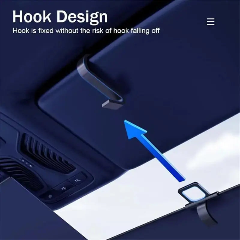 Automatic Retractable Car Sunshade, Windshield Sun Shade for UV & Heat Blocker, 47-53 Inch Adjustable, Foldable Sun Visor for All Season, Car Privacy Shades, Automotive Accessories Exterior