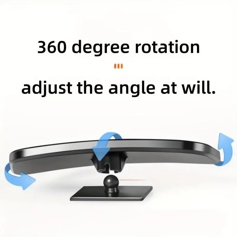 Two-Piece Car Blind Spot Mirror Set, Reflective Square Rear View Mirrors, 360-Degree Adjustable, Wide Angle Vision, Ideal for Vehicle Blind Zones, Car Accessories