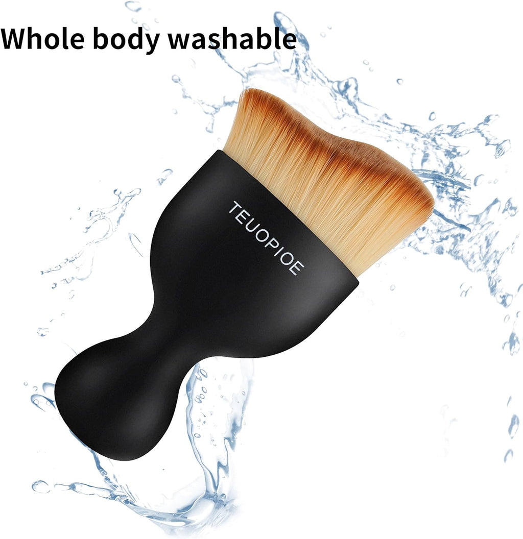 Car Interior Detailing Brush - Soft Hair Dusting Tool for Air Vents and Surfaces (Brown)