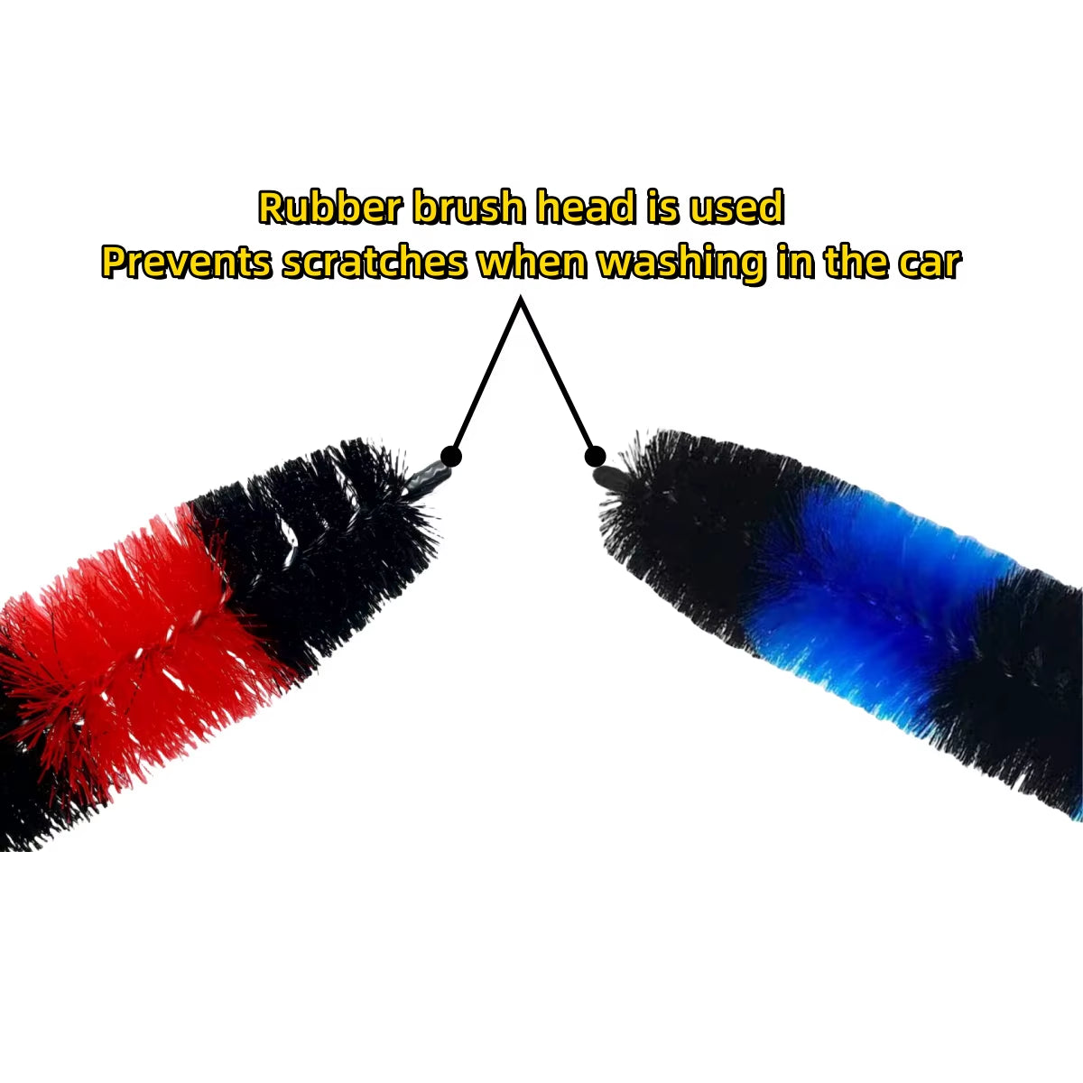 Professional Auto Wheel Cleaning Brush for Detailing Tires, Rims, and Engine Components